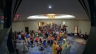 Timelapse of Anime Weekend Atlanta