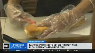 California fast food workers to get $20 minimum wage under new deal between labor and the industry