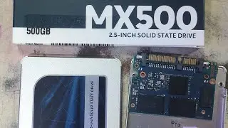 CRUCIAL MX500 500 GB SSD Disassembly - What's Inside?