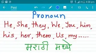 Pronoun in marathi.MUST WATCH!!! Subjet,object,possessive,indefinite,reflexive,relative