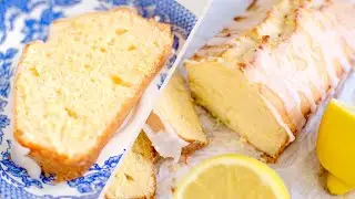 English Madeira Lemon Cake | Downton Abbey Lemon Cake Recipe ASMR