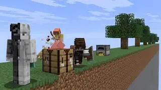 Minecraft but the world width is one chunk
