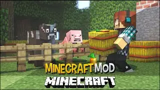 Minecraft Mod: Animais Realistas !! ( Animais Morrem de Fome) - Hungry Animals Mod