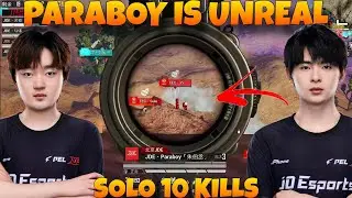 JDE Paraboy Is Unstoppable With His M4+3x Spray !!😱🔥 JDE 19 Finishes Chicken In PEL Scrims!!❤️
