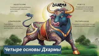 Урок 1: Как начиналась Кали-юга. Четыре основы Дхармы. Правдивость | Ведическая школа "Нитья-дхарма"