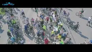 Велопробег КГТУ-Планета Спорт. 14 мая 2017. I Cam Fly - аэросъемка в Калининграде