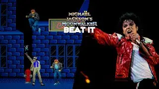 🎵 Michael Jackson's Moonwalker : Beat it (Rock cover) 🎵
