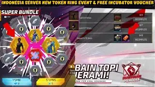Indonesia Server New Token Ring Event & Free Incubator Voucher 🔥 ff indonesia server new event 🎯