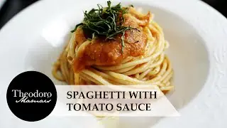 Spaghetti With Tomato Sauce Recipe [Easy Homemade Tomato Sauce] @Theodoromamais