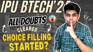 IPU BTech Round 3 Choice filling not started why?