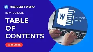 How to Create Table of Contents in Microsoft Word