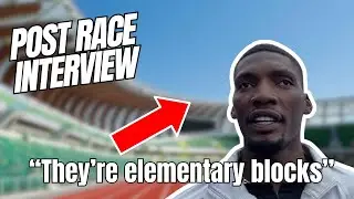 Fred Kerley on not running the 100m
