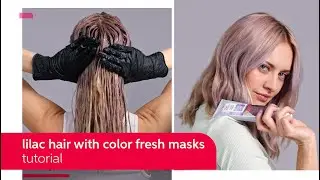 Lilac Frost Hair Tutorial with Color Fresh Masks | Wella Professionals