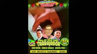 VIDEO FLYER - MARTIN PEREZ - (Día del Trabajador en Cartavio)