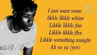 joeboy - likkle riddim (lyrics & paroles) @Joeboy