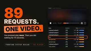 Design a Video Player: There Is No File | Frontend System Design 1