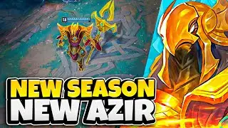 RANK 1 AZIR RETURNS TO SUMMONERS RIFT (NEW SEASON, NEW AZIR!)