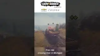 SnowRunner - Chevrolet CK1500 - Czarna rzeka - Michigan, USA (HARDMODE)