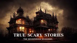 True Whispering Shadows Horror Story - Black Screen Scary Stories - With Ambient Rain Sound Effects