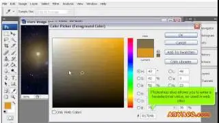 How to use the Color Picker in PhotoShop, PhotoShop CS3