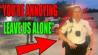 ANGRY FEMALE COPS OWNED | 1st amendment audit