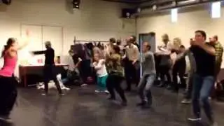 Dansworkshop 5D team