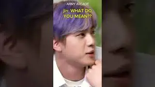 jin's reaction to taehyung's son name advise 😂