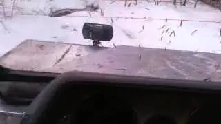 Испытания вездехода АБ-1 014