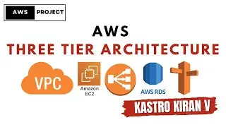 AWS 3 Tier Architecture Project | Using Custom Domain | Kastro Kiran V