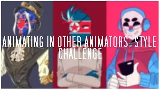 Animating in Other Animators' Style Challenge | Countryhumans