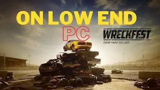 wreckfest on low end pc gameplay |wreck fest on ryzen 3 3200g on high graphics