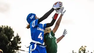 Girl’s Flag Football Super Bowl Highlights | Rams Football For All