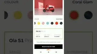 How to book OLA bike, explain in Tamil.