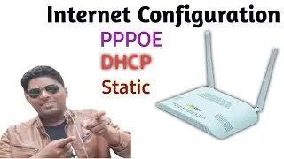 Syrotech Router Configuration I Syrotech GPON 1110 WDONT Configuration I PPPOE I DHCP I STATIC Setup