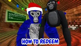 How to Redeem Your Gorilla tag PLUSH! (in Game Item!)