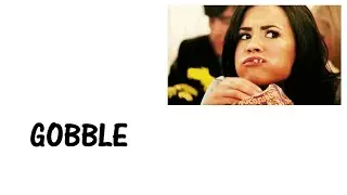Learn a word - Meaning of GOBBLE