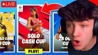 SOLO FINALS CASH CUP! (Fortnite Tournament)