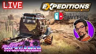 [LIVE]🎮 Expeditions a Mudrunner N Switch #pcgaming 😊✌🏾