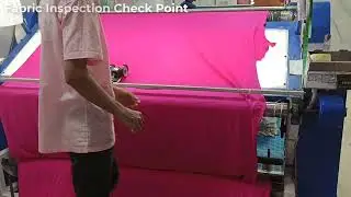 Fabric inspection check point and 4 point inspection system