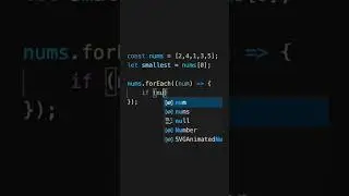 JavaScript: How to find the smallest number in an array!