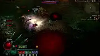 Fallen Temple Capstone Dungeon Boss Fight - Elias, Hatred's Remnant - How to Unlock Torment Diablo 4