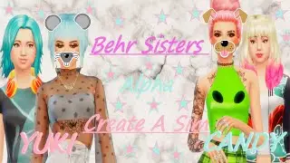 Behr Sisters II Yuki and Candy II Alpha CAS II The Sims 4