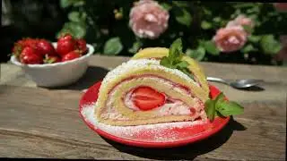У ВАС УЖЕ ЕСТЬ КЛУБНИКА?/РЕЦЕПТ ЛЕТНЕГО ДЕСЕРТА с Клубникой