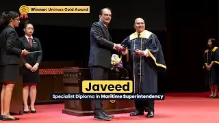 We celebrate Javeed's dual academic and professional milestones at Singapore Polytechnic (SP)