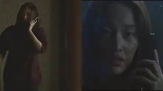 A dangerous criminal calls from the future to warn herself when she will be arrested.