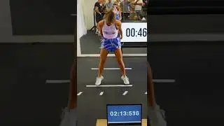 Most chest to ground burpees in 3 minutes! #shorts