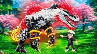 Using the COSMIC TERROR in DINOSAUR SIMULATOR! (Indominus Rex)
