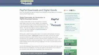 PayPal Downloads | PayPal Download Delivery | PayPal Digital Goods
