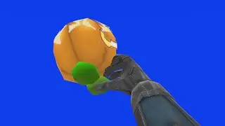 New Super Mario Bros - Splunkin Pumpkin Bomb [BLUE SCREEN]