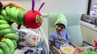 The Very Hungry Caterpillar Visits Seacrest Studios New York!